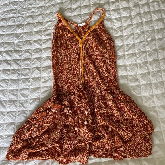 Poupette St. Barth layered leopard Patterned Dress - Picture 1 of 9